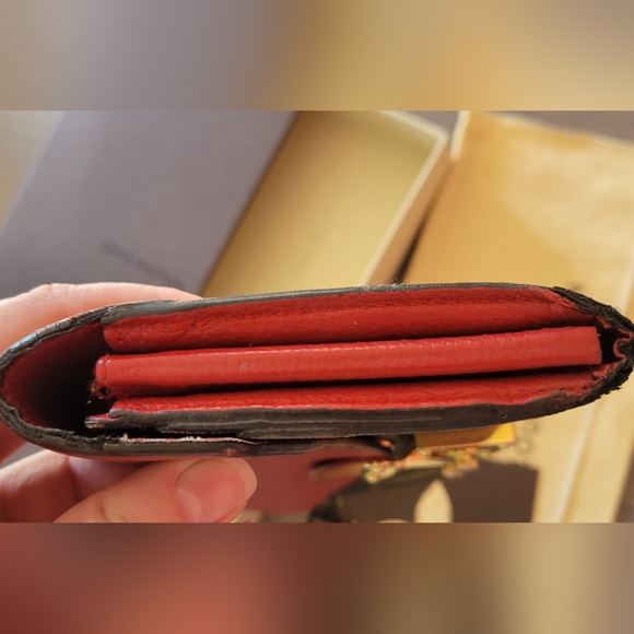 Authentic Louis Vuitton Monogram Portefeuille Pallas Red Wallet - Picture 14 of 17